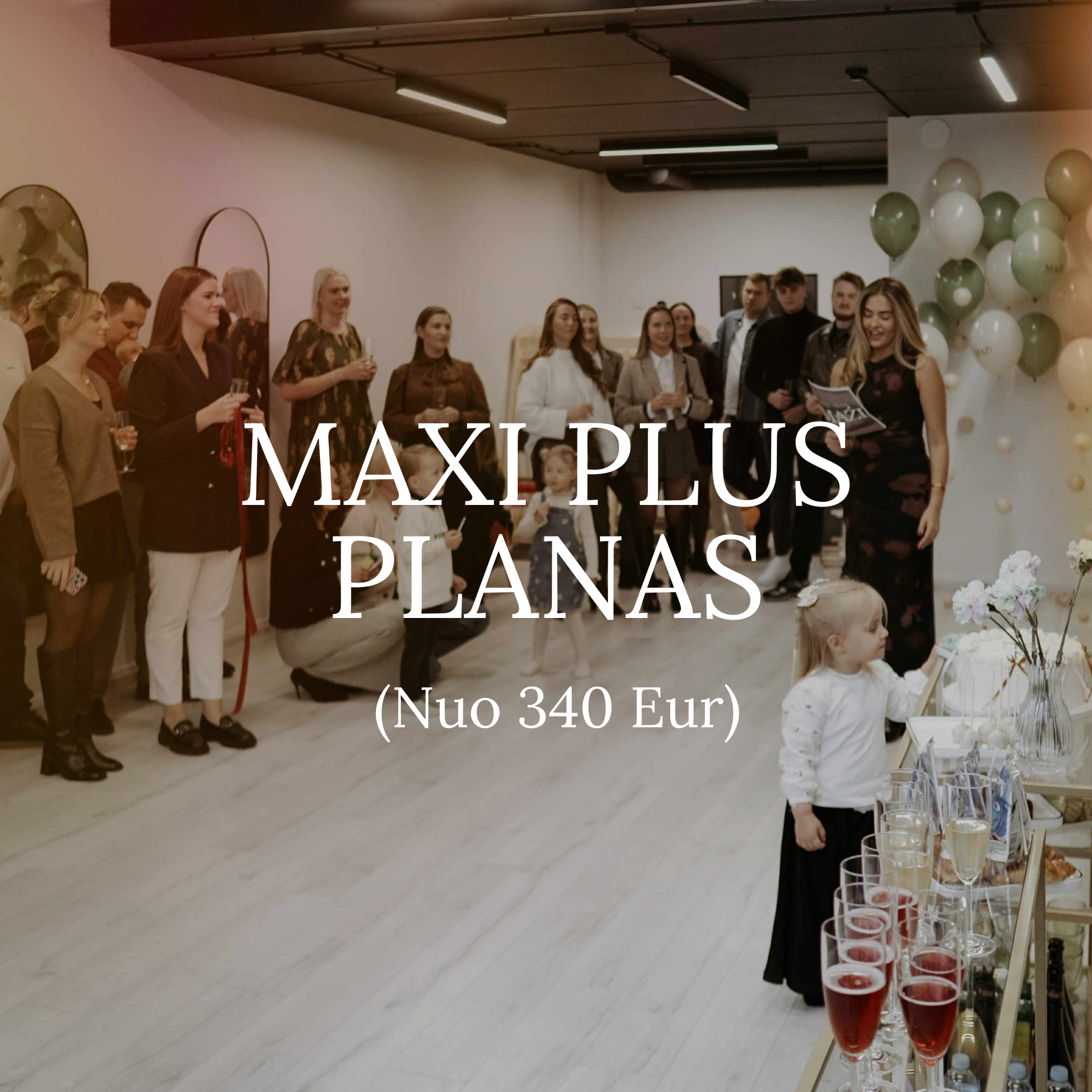 Gimtadienio planas MAXI PLUS